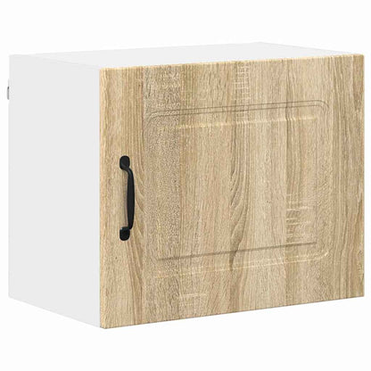 Kitchen Wall Cabinet with Door 2 pcs Sonoma Oak 50 x 31 x 40 cm