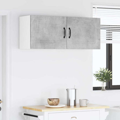 Kitchen Wall Cabinet with Shelf Concrete Grey 50 x 31 x 40 cm