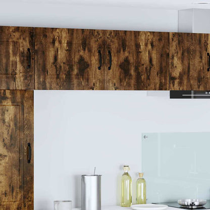 Kitchen Wall Cabinet Smoked Oak 50 x 31 x 40 cm Engineered Wood