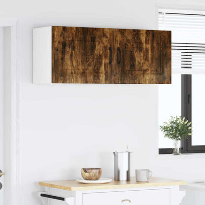 Kitchen Wall Cabinet Smoked Oak 50 x 31 x 40 cm Engineered Wood