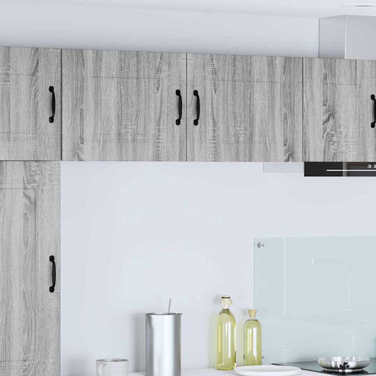 Kitchen Wall Cabinet 2 pcs Grey Sonoma 50 x 31 x 40 cm