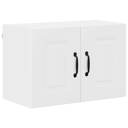 Kitchen Wall Cabinet with Shelf 2 pcs White 60 x 31 x 40 cm