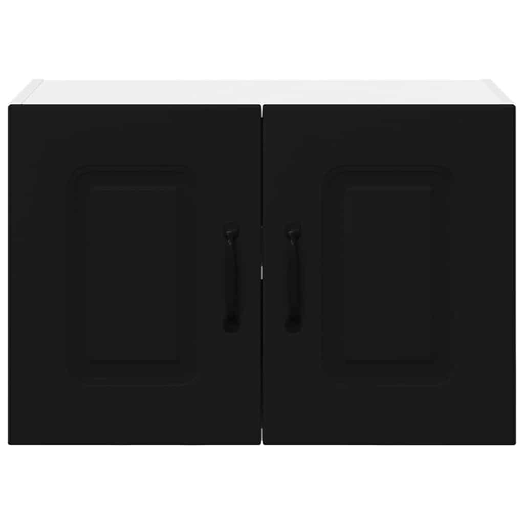 Kitchen Wall Cabinet Black 60 x 31 x 40 cm Engineered Wood