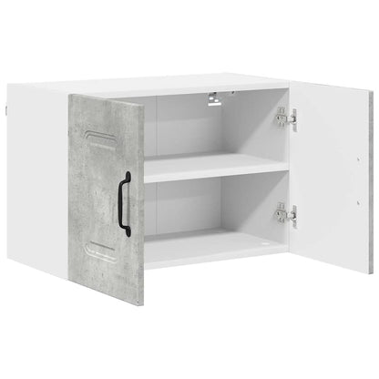 Kitchen Wall Cabinet with Shelf Concrete Grey 60 x 31 x 40 cm