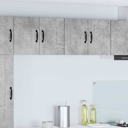 Kitchen Wall Cabinet 2 pcs Concrete Grey 60 x 31 x 40 cm