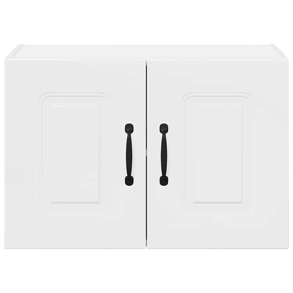 Kitchen Wall Cabinet 2 pcs High Gloss White 60 x 31 x 40 cm