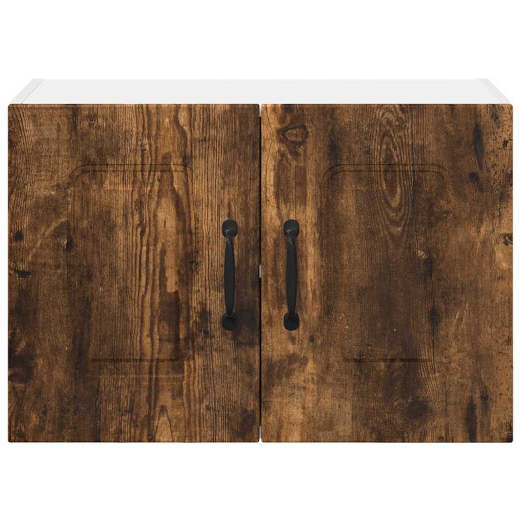 Kitchen Wall Cabinet Smoked Oak 60 x 31 x 40 cm Engineered Wood