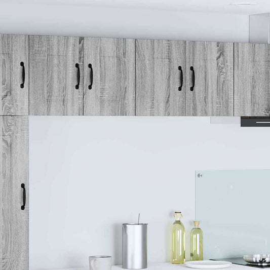 Kitchen Wall Cabinet 2 pcs Grey Sonoma 60 x 31 x 40 cm