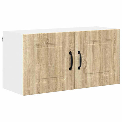 Kitchen Wall Cabinet Sonoma Oak 80 x 31 x 40 cm Engineered Wood
