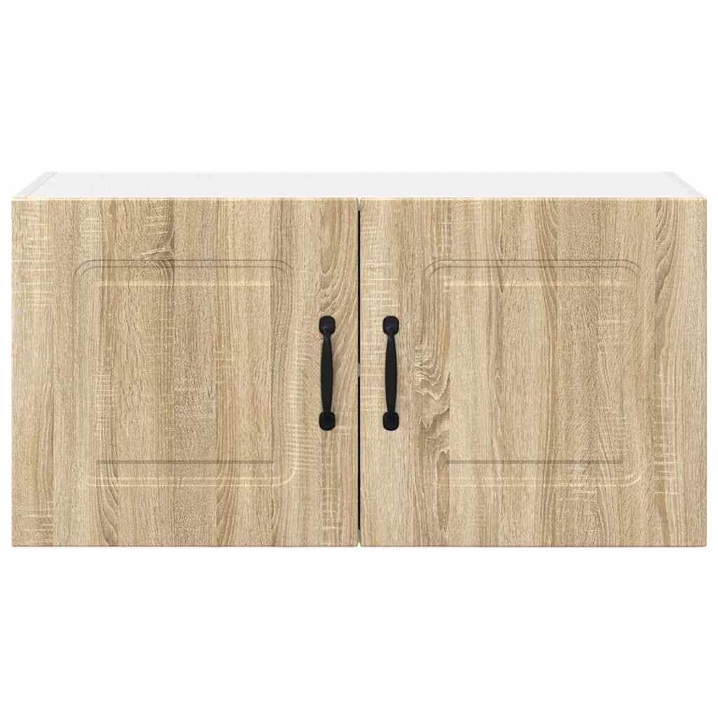 Kitchen Wall Cabinet Sonoma Oak 80 x 31 x 40 cm Engineered Wood
