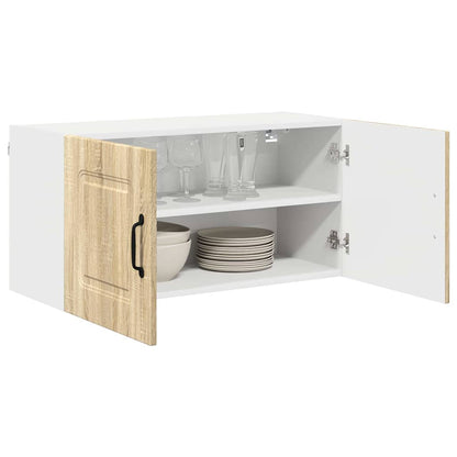 Kitchen Wall Cabinet Sonoma Oak 80 x 31 x 40 cm Engineered Wood