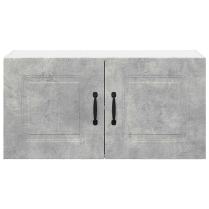 Kitchen Wall Cabinet with Shelf Concrete Grey 80 x 31 x 40 cm