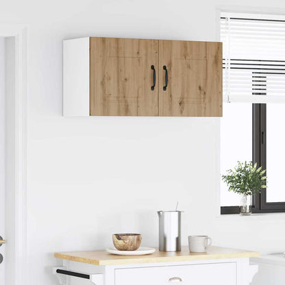 Kitchen Wall Cabinet with Shelf Artisan Oak 80 x 31 x 40 cm