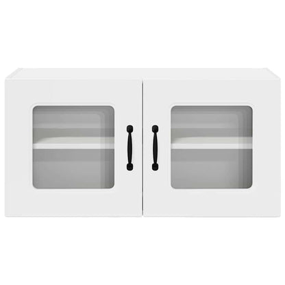 Kitchen Wall Cabinet with Door High Gloss White 80 x 31 x 40 cm