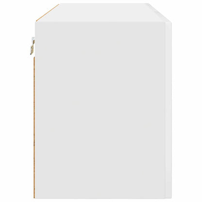 Kitchen Wall Cabinet with Door High Gloss White 80 x 31 x 40 cm