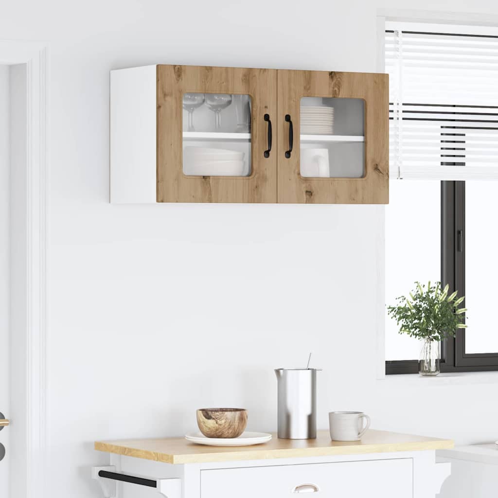 Kitchen Wall Cabinet with Shelf Artisan Oak 80 x 31 x 40 cm