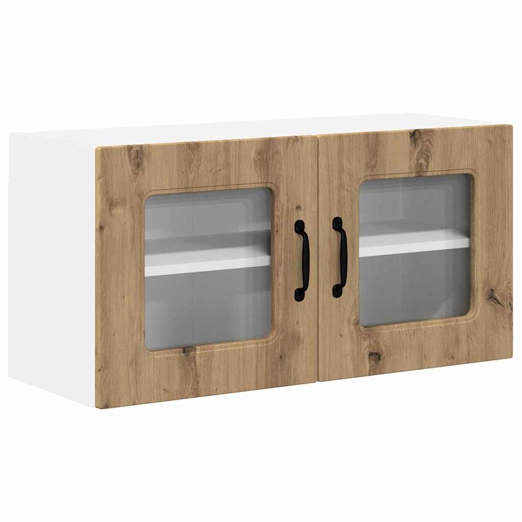 Kitchen Wall Cabinet with Shelf Artisan Oak 80 x 31 x 40 cm