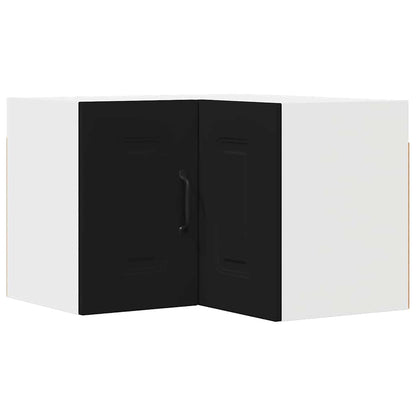 Kitchen Wall Cabinet Black 57 x 57 x 40 cm Engineered Wood