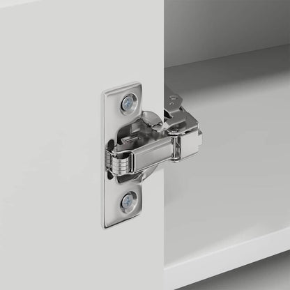 Kitchen Wall Cabinet with Door High Gloss White 57 x 57 x 40 cm