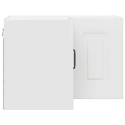 Kitchen Wall Cabinet with Door High Gloss White 57 x 57 x 40 cm