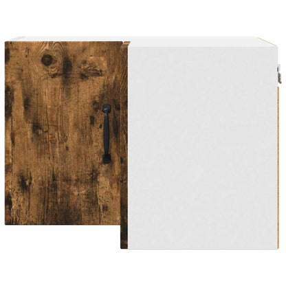 Kitchen Wall Cabinet Smoked Oak 57 x 57 x 40 cm Engineered Wood