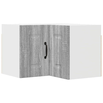 Kitchen Wall Cabinet with Shelf Grey Sonoma 57 x 57 x 40 cm