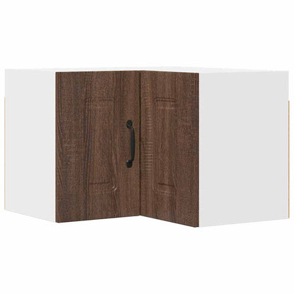Kitchen Wall Cabinet Brown Oak 57 x 57 x 40 cm Engineered Wood