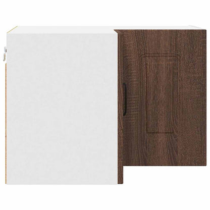 Kitchen Wall Cabinet Brown Oak 57 x 57 x 40 cm Engineered Wood