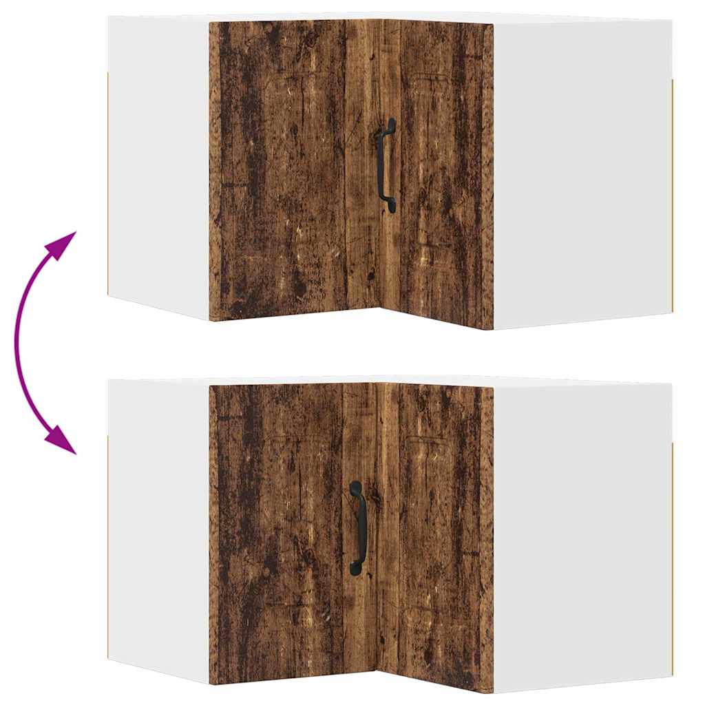 Kitchen Wall Cabinet Old Wood 57 x 57 x 40 cm Engineered Wood