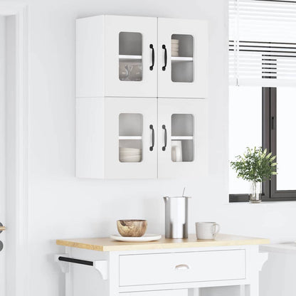 Kitchen Wall Cabinet White 60 x 31 x 40 cm Engineered Wood