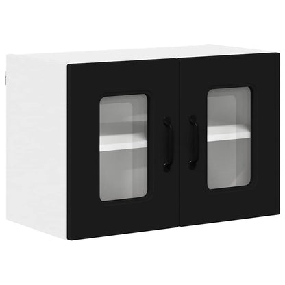 Kitchen Wall Cabinet Black 60 x 31 x 40 cm Engineered Wood