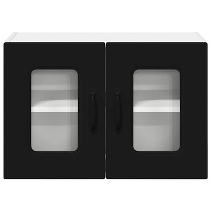 Kitchen Wall Cabinet Black 60 x 31 x 40 cm Engineered Wood