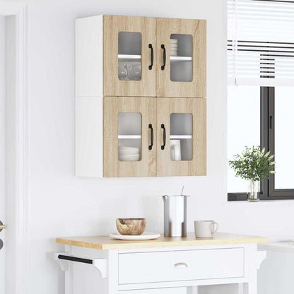 Kitchen Wall Cabinet Sonoma Oak 60 x 31 x 40 cm Engineered Wood