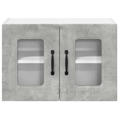 Kitchen Wall Cabinet with Shelf Concrete Grey 60 x 31 x 40 cm