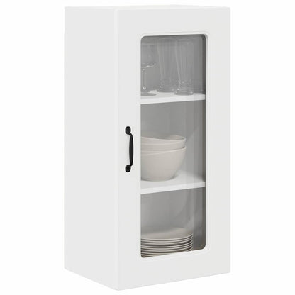 Kitchen Wall Cabinet White 40 x 31 x 80 cm Engineered Wood