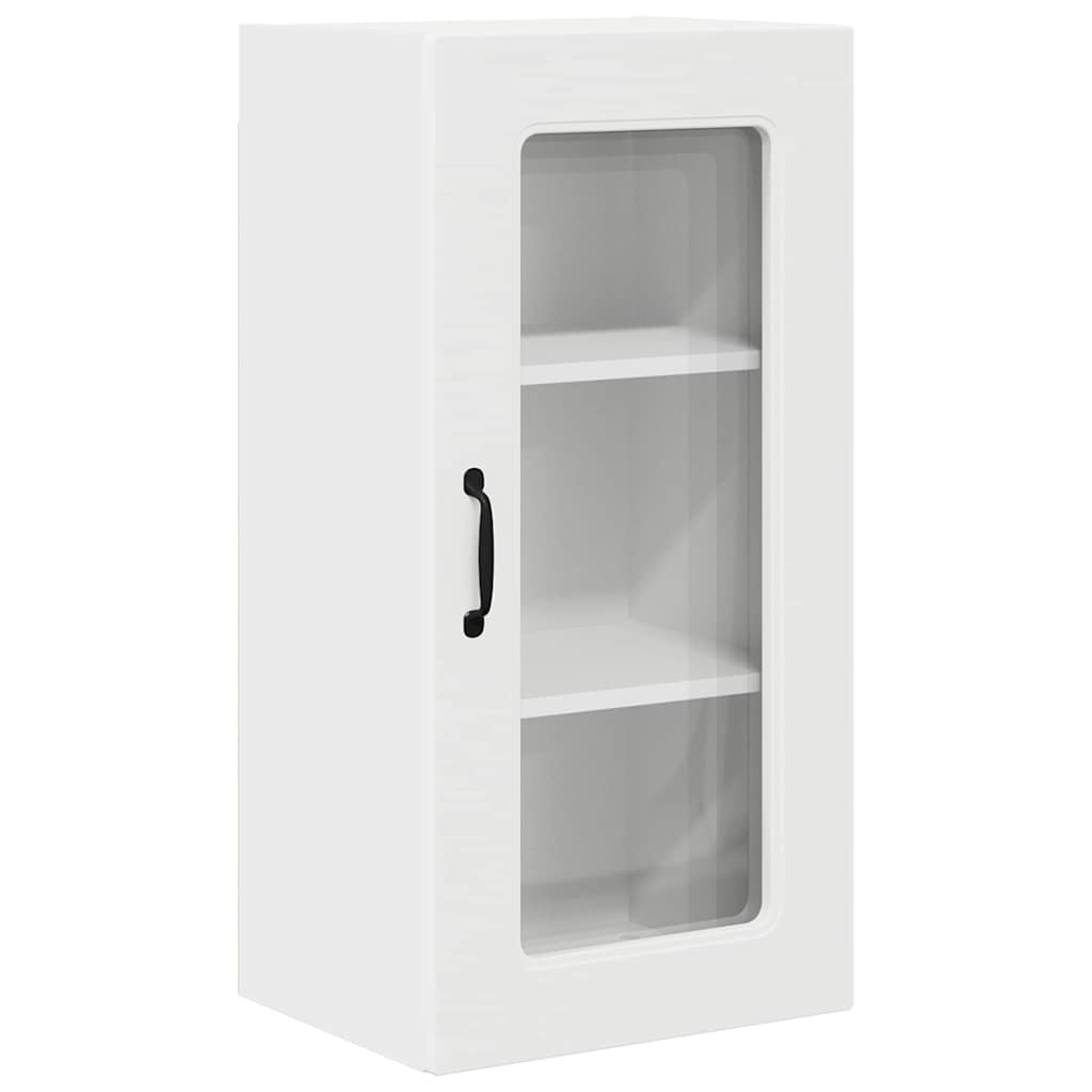 Kitchen Wall Cabinet with Shelf 2 pcs White 40 x 31 x 80 cm
