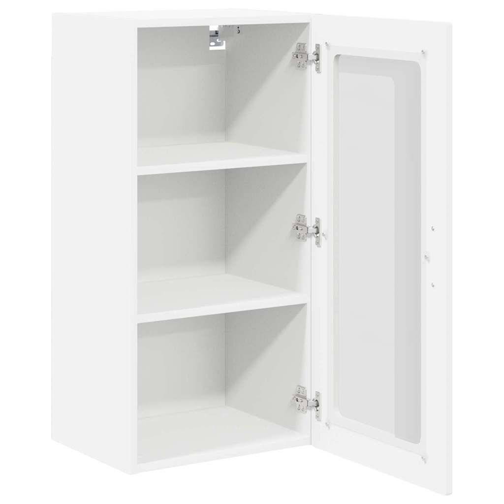 Kitchen Wall Cabinet with Shelf 2 pcs White 40 x 31 x 80 cm