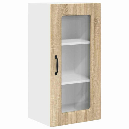 Kitchen Wall Cabinet Sonoma Oak 40 x 31 x 80 cm Engineered Wood
