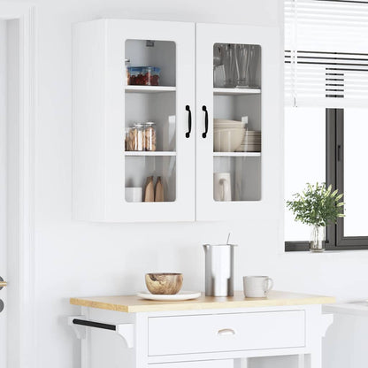 Kitchen Wall Cabinet 2 pcs High Gloss White 40 x 31 x 80 cm