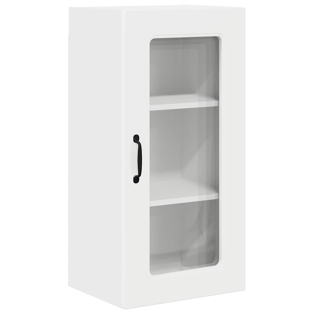 Kitchen Wall Cabinet 2 pcs High Gloss White 40 x 31 x 80 cm