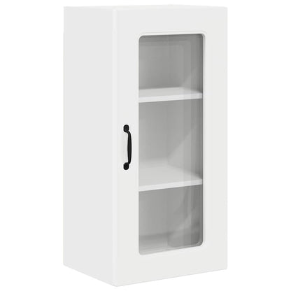 Kitchen Wall Cabinet 2 pcs High Gloss White 40 x 31 x 80 cm