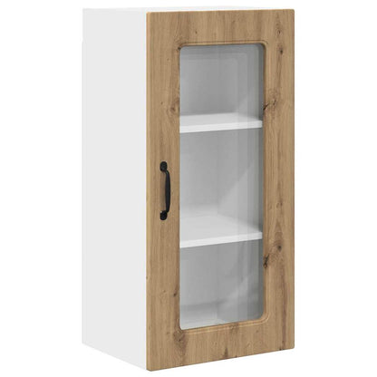 Kitchen Wall Cabinet with Shelf Artisan Oak 40 x 31 x 80 cm