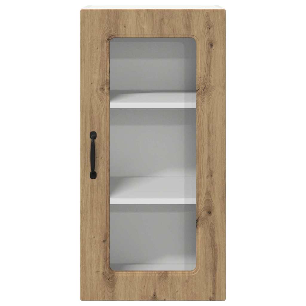 Kitchen Wall Cabinet 2 pcs Artisan Oak 40 x 31 x 80 cm