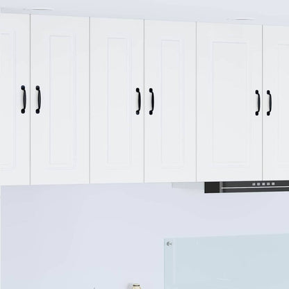 Kitchen Wall Cabinet White 30 x 31 x 80 cm Engineered Wood