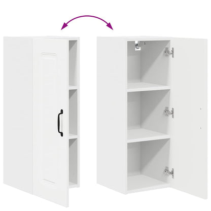 Kitchen Wall Cabinet White 30 x 31 x 80 cm Engineered Wood