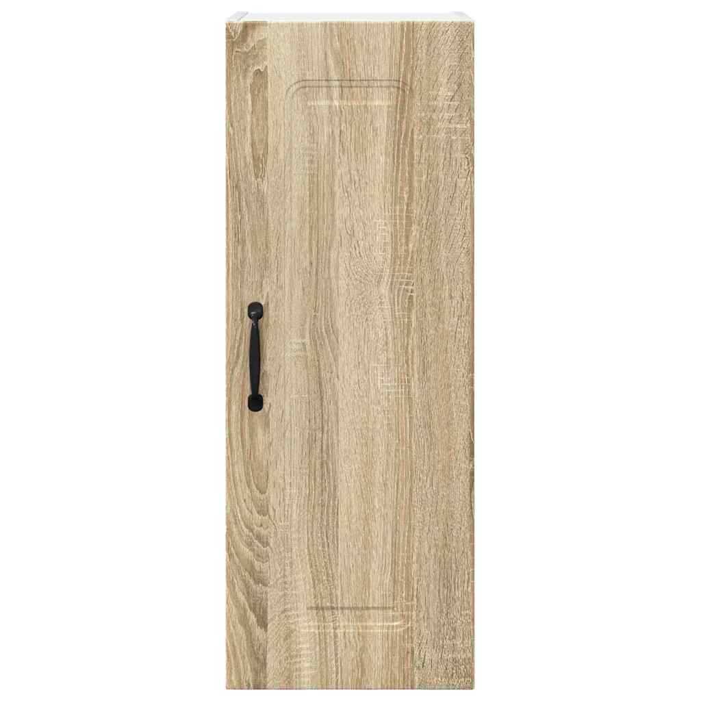 Kitchen Wall Cabinet Sonoma Oak 30 x 31 x 80 cm Engineered Wood