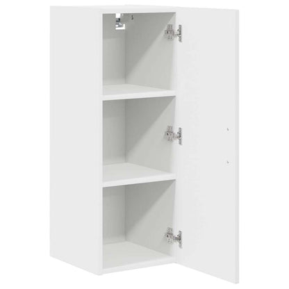 Kitchen Wall Cabinet with Door High Gloss White 30 x 31 x 80 cm