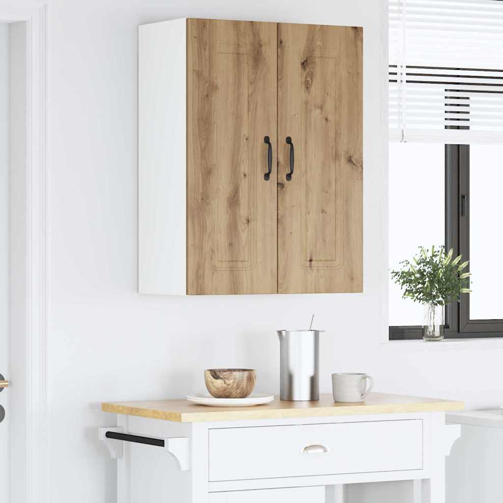 Kitchen Wall Cabinet with Shelf Artisan Oak 30 x 31 x 80 cm