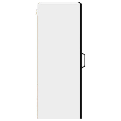 Kitchen Wall Cabinet Black 40 x 31 x 80 cm Engineered Wood