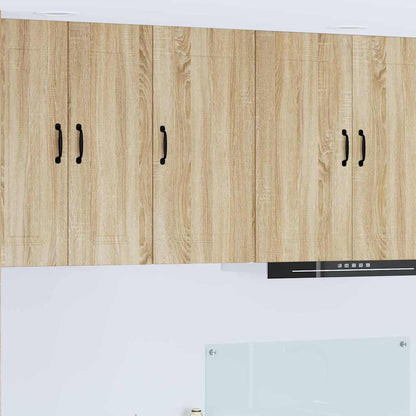 Kitchen Wall Cabinet Sonoma Oak 40 x 31 x 80 cm Engineered Wood